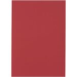 Paper Poetry Luxury Kaart A4 - rood
