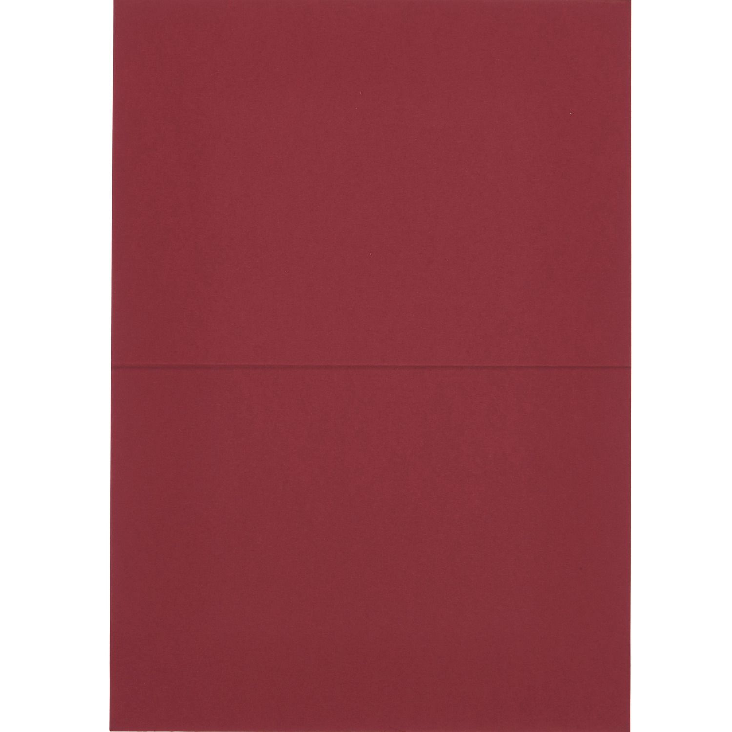 Paper Poetry Luxury Kaart A4 - wijnrood