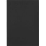 Paper Poetry Luxury Kaart A4 - zwart