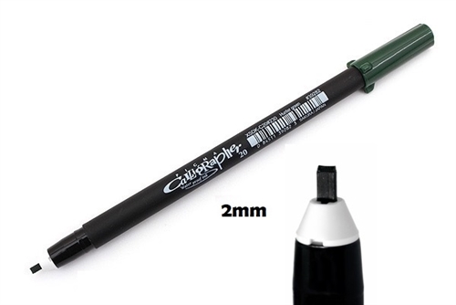 Sakura pigma calligrapher - 20 zwart