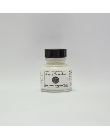 Sennelier inkt 30ml - 01 Dekkend wit