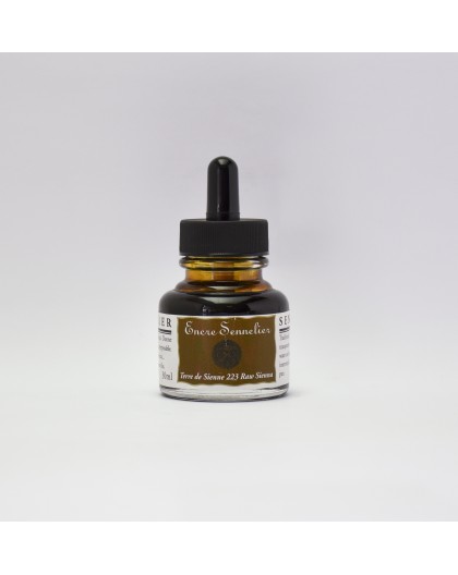 Sennelier inkt 30ml - 223 Rauwe Sienna