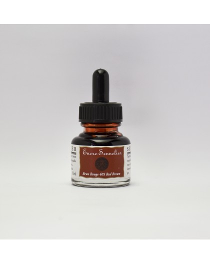 Sennelier inkt 30ml - 405 Roodbruin