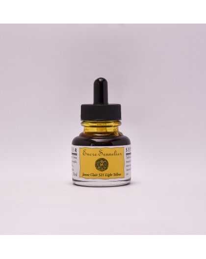 Sennelier inkt 30ml - 521 Lichtgeel