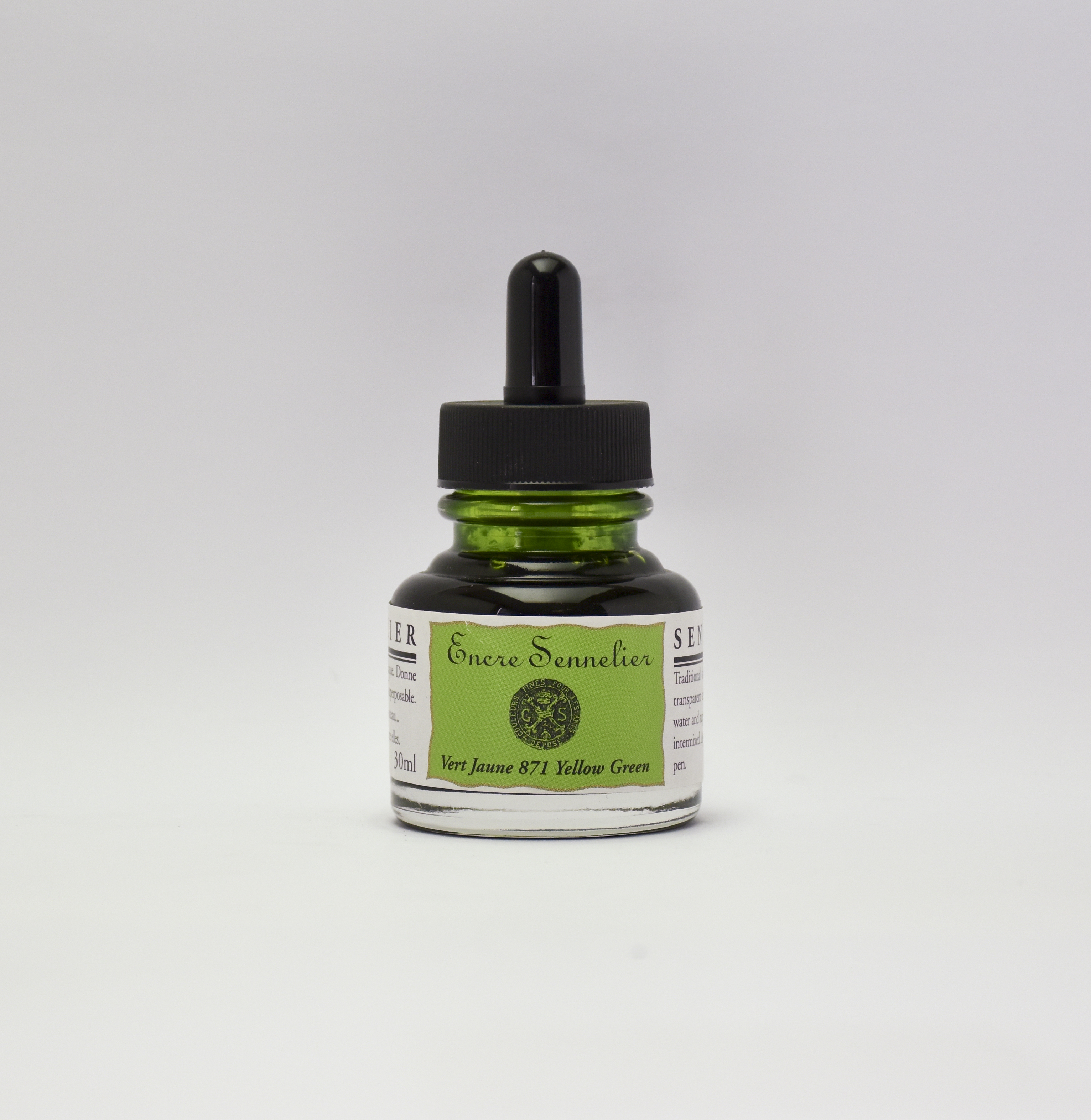 Sennelier inkt 30ml - 871 Geelgroen