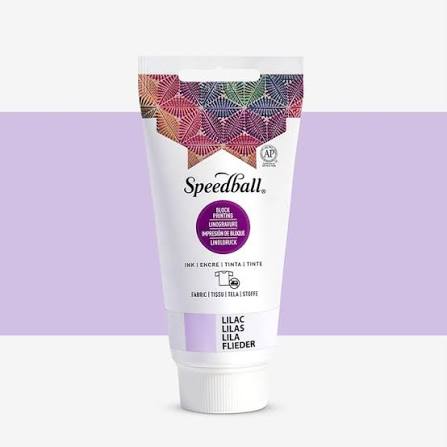 Speedball textiel block printing ink 75ml - 3587 Lila