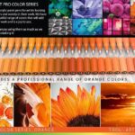 Tooli-art acrylstiften - set 22 oranje