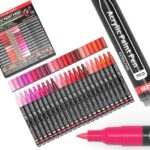 Tooli-art acrylstiften - set 22 rood