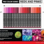 Tooli-art acrylstiften - set 22 rood