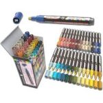 Tooli-art acrylstiften - set 24 glitter