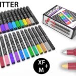 Tooli-art acrylstiften - set 24 glitter