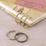 Vaessen Creative bindring - 32mm goud12 stuks