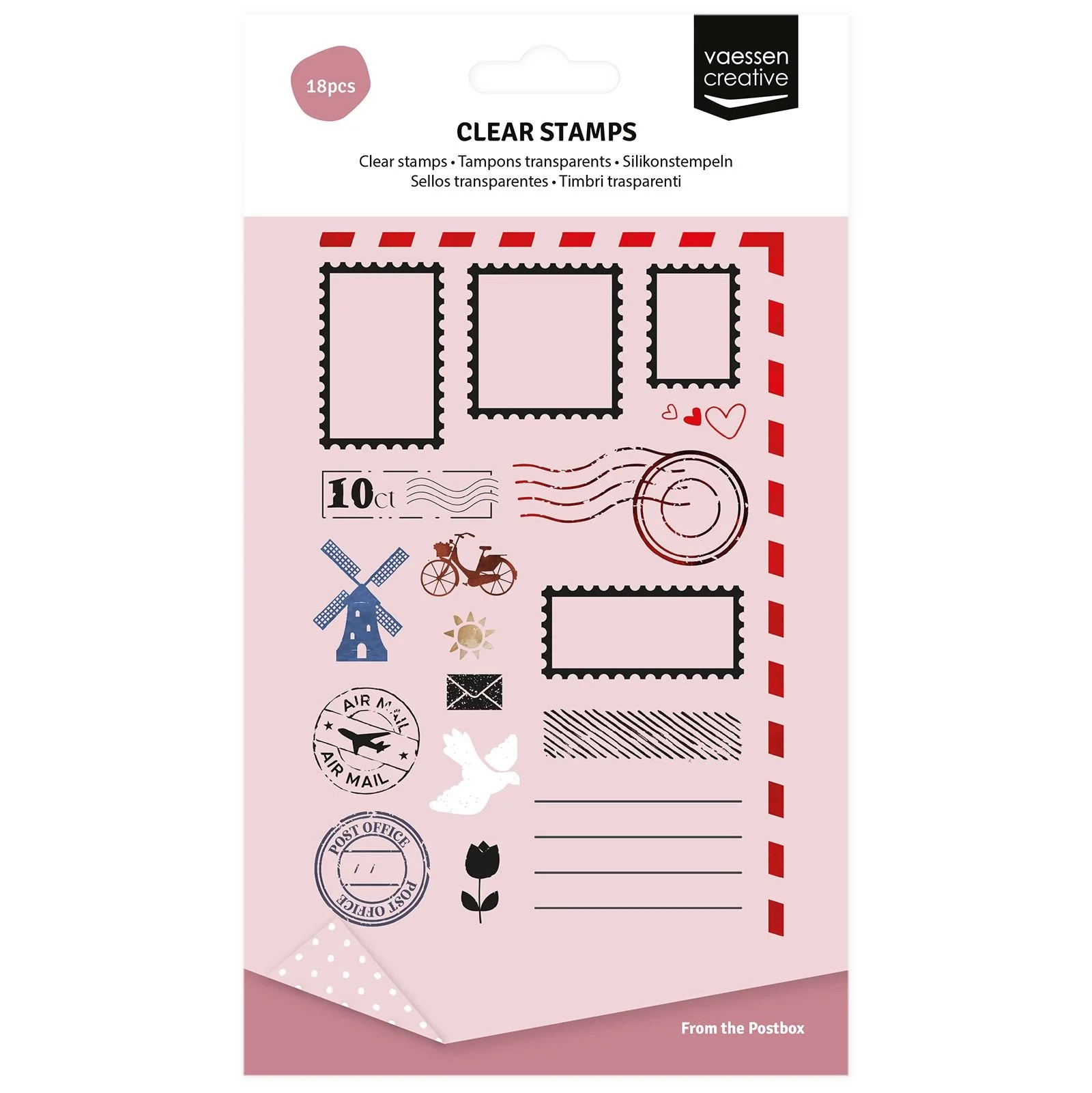 Vaessen Creative - Clear Stamps From the Postbox A6 18st.