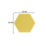 Vaessen Creative - Magnetic Anywhere Pons Hexagon - 2,5x2,2cm