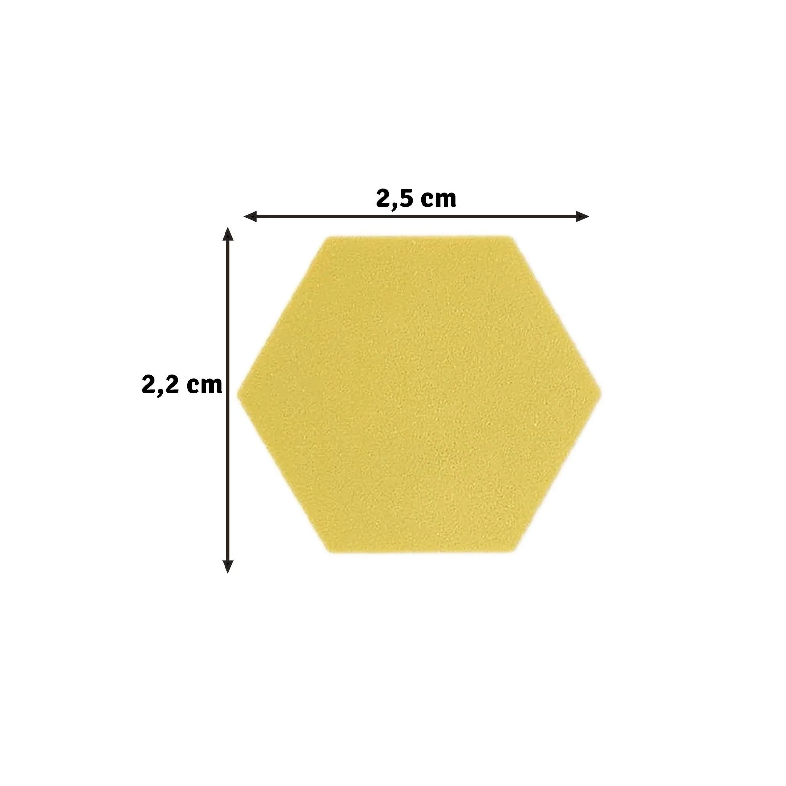Vaessen Creative - Magnetic Anywhere Pons Hexagon - 2,5x2,2cm