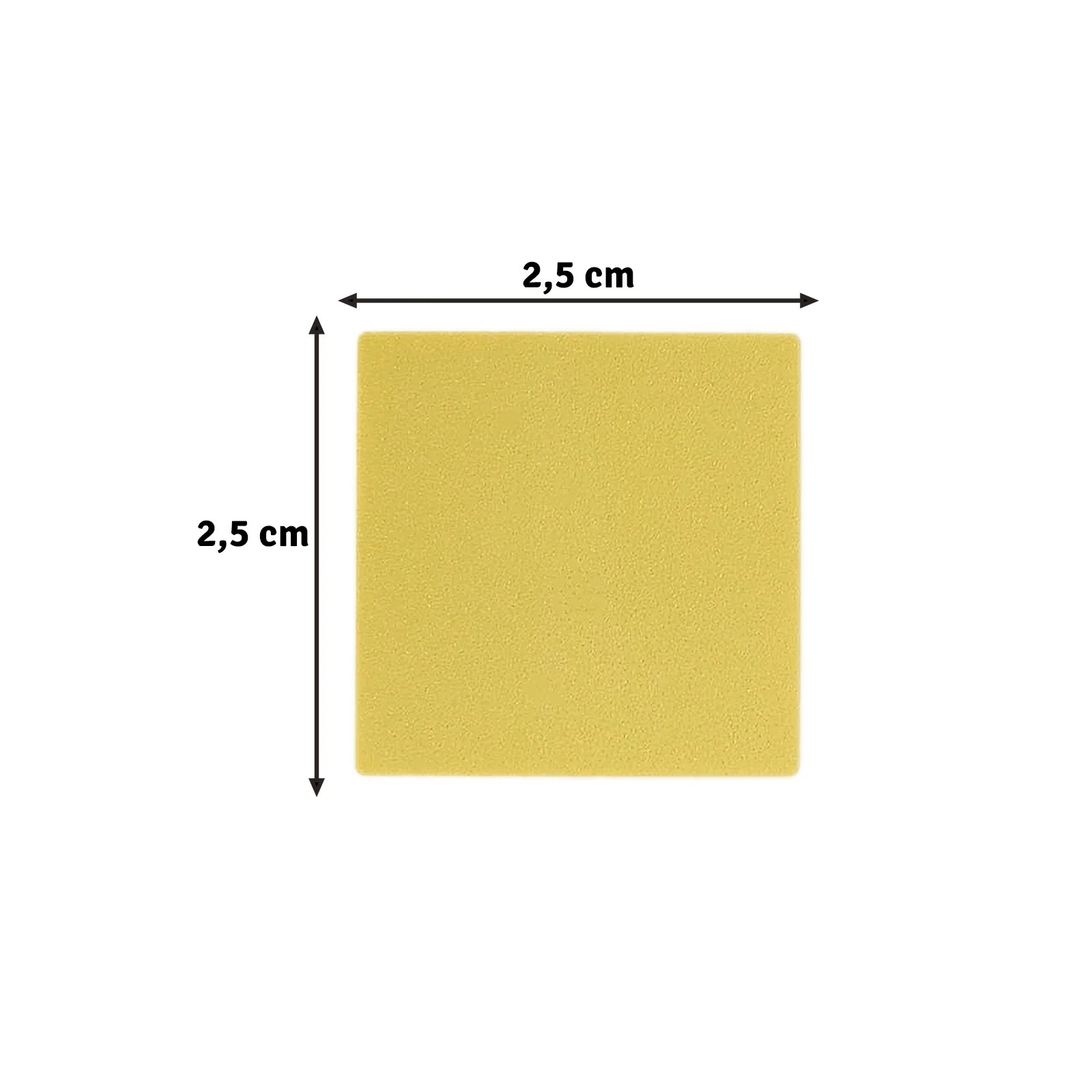 Vaessen Creative - Magnetic Anywhere Pons Vierkant - 2,5x2,5cm