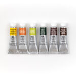Winsor & Newton PWC – set 6 x 5ml tubes rich earth set