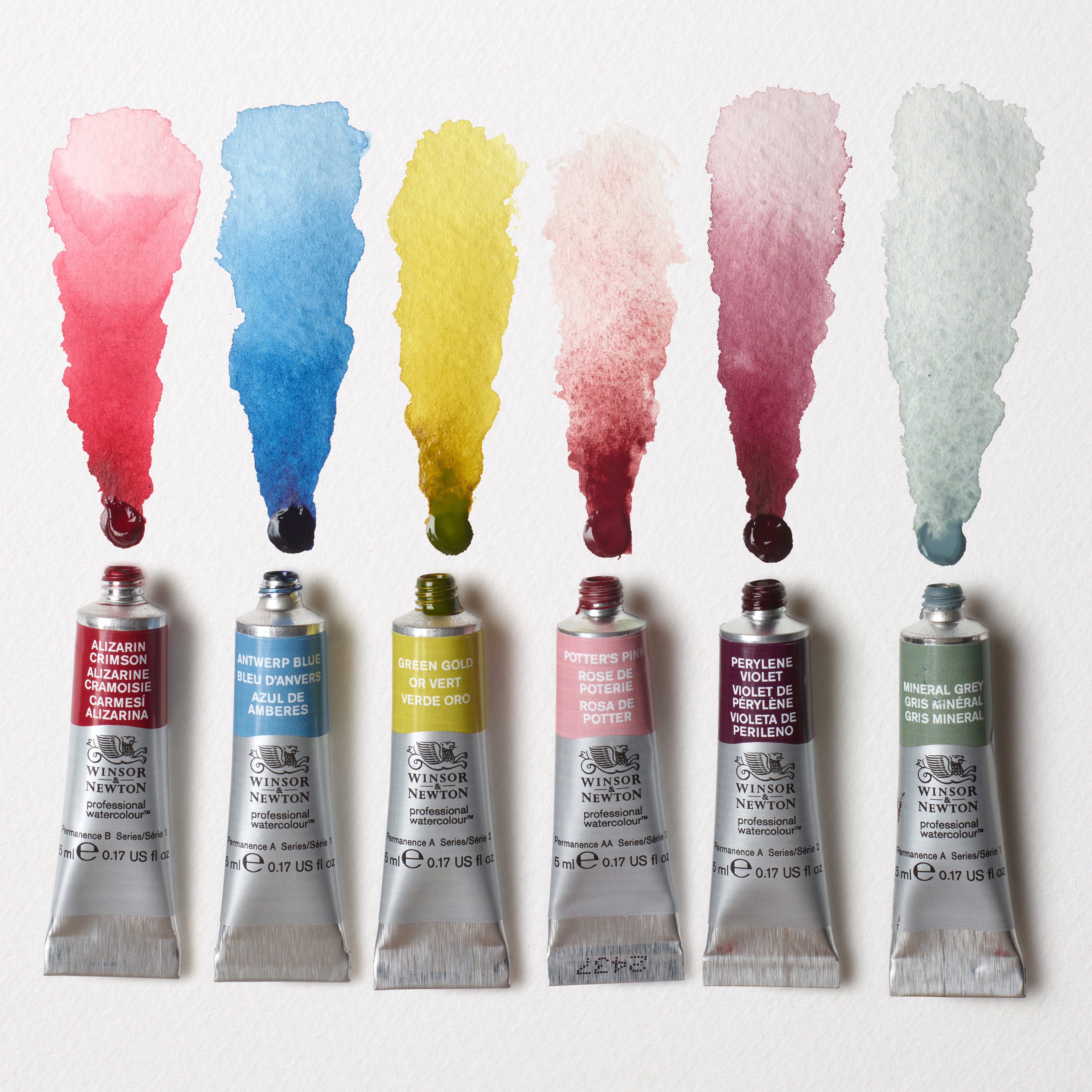 Winsor & Newton PWC – set 6 x 5ml tubes urban sketching set