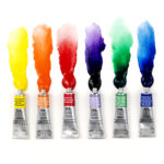 Winsor & Newton PWC – set 6 x 5ml tubes winsor colours set