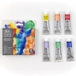 Winsor & Newton PWC – set 6 x 5ml tubes winsor colours set